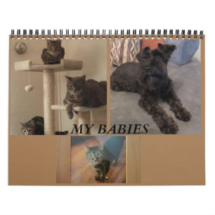 Minimalismus Kalender JEDES JAHR/GRÖSSE/FARBE/DES