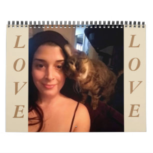 Minimalismus Kalender JEDES JAHR/GRÖSSE/FARBE/DESI