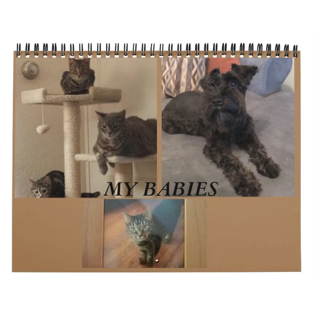 Minimalismus Kalender JEDES JAHR/GRÖSSE/FARBE/DESI (Titelbild)