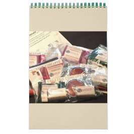 Minimalismus Kalender JEDES JAHR/GRÖSSE/FARBE/DESI