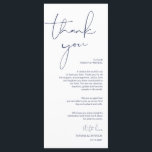 Minimalismus Navy Script Place Einstellung Vielen Programm<br><div class="desc">(Alle Farben sind anpassbar) Moderne Minimalismus Script Place Einstellung Vielen Dank Karte. Teilen Sie die Liebe und zeigen Sie Ihre Wertschätzung für Ihre Gäste, wenn sie sich an ihrem Platz und lesen Sie diese personalisierte bezaubernde Umgebung Dankeschön Karte. Es ist eine wunderbare Art, Ihre Feier zu starten! Besuchen Sie unsere...</div>