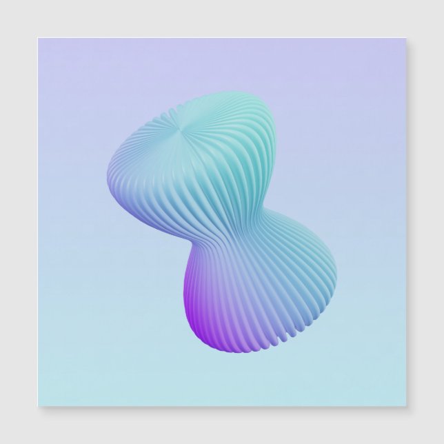 Minimalist_1 Magnetkarte (Vorderseite)