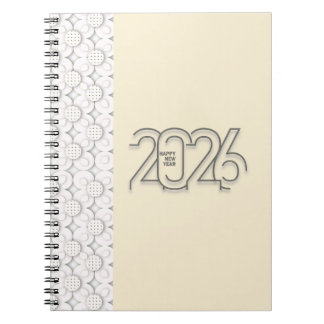 Minimalist '26 Start Notizblock