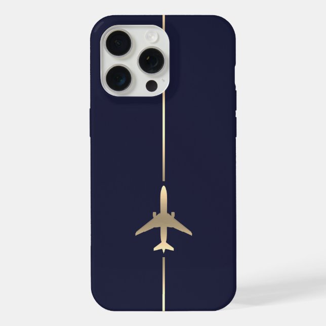 Minimalist Aviation iPhone Hülle (Rückseite)