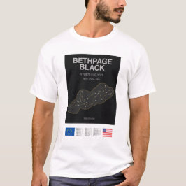 Minimalist Bethpage Black Ryder Cup Line Print Tee