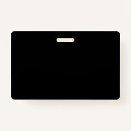 Minimalist Black Cat Silhouette  Ausweis