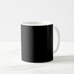 Minimalist Black Cat Silhouette Kaffeetasse<br><div class="desc">Stylish black cat silhouette in minimalist style – perfect for Halloween, pet lovers, and chic everyday gifts. Add a touch of mysterious charm and feline elegance to your lifestyle with this minimalist black cat silhouette design. Featuring a sleek and sophisticated illustration of a black cat in profile, this versatile artwork...</div>