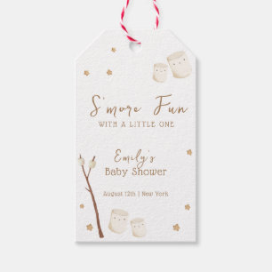 Minimalist Boho S'more Spaß Sterne Babyparty Geschenkanhänger