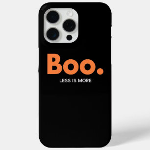 Minimalist Boo Halloween Black iPhone 15 Pro Max C Case-Mate iPhone Hülle