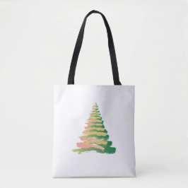 Minimalist Brushstroke Christmas Tree
