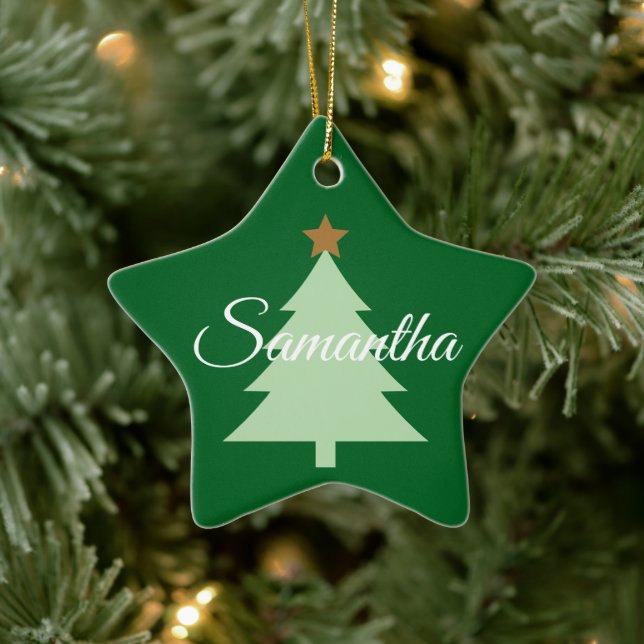 Minimalist Christmas ornament  (Baum)