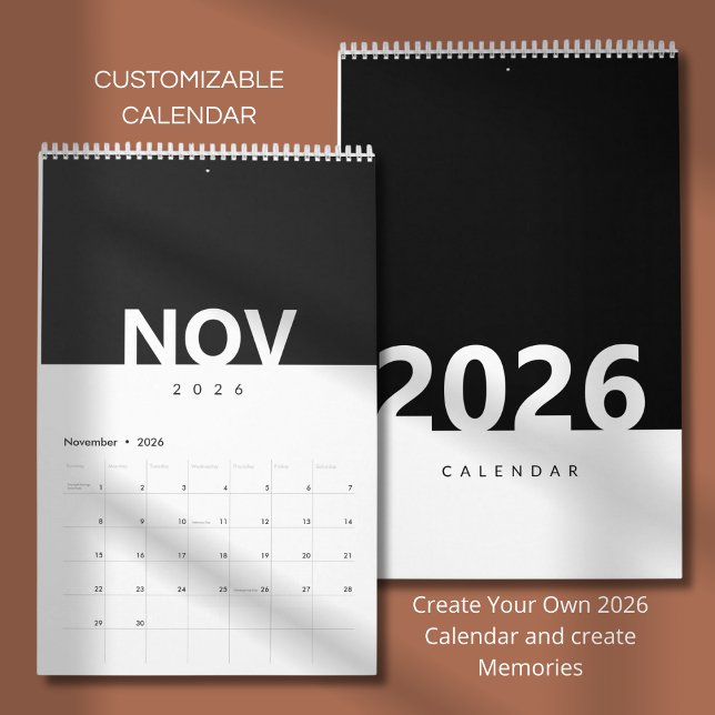 Minimalist Clean Modern Design Calendar Kalender (Von Creator hochgeladen)