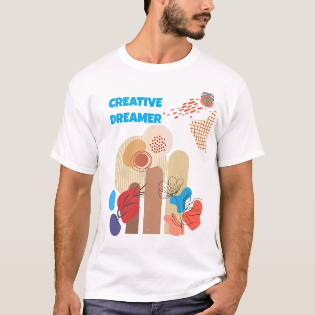 Minimalist Creative Dreamer Article555 T-Shirt (Vorderseite)
