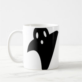 Minimalist cute ghost  kaffeetasse