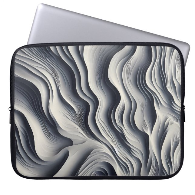 Minimalist Desert Laptop Sleeve (Vorderseite)