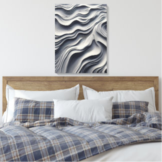 Minimalist Desert Sand Art Print Leinwanddruck