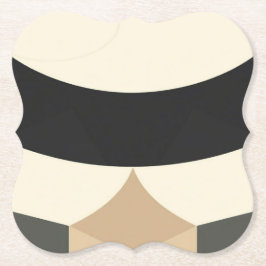 Minimalist Earth Geometry Journal –custom bracket  Untersetzer