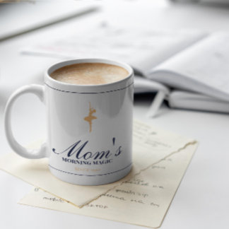 Minimalist elegant personalized christmas mug kaffeetasse