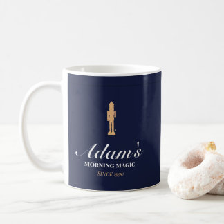 Minimalist elegant personalized christmas mug kaffeetasse