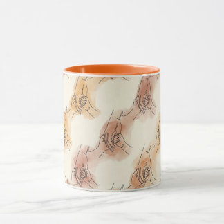 Minimalist Family Bond Tasse