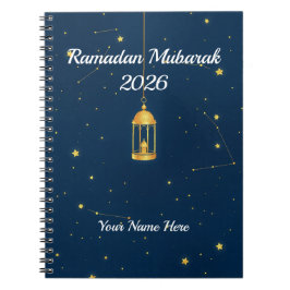 Minimalist Galaxy Lantern Notizblock