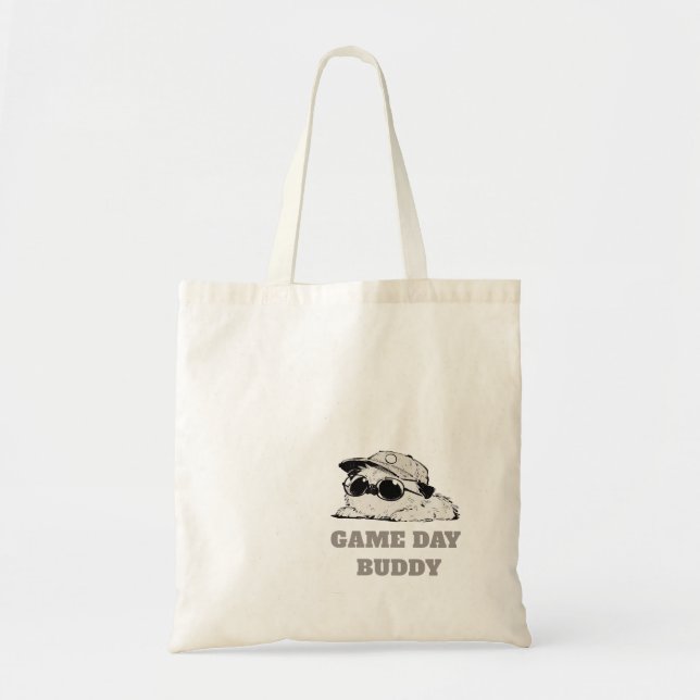 Minimalist Game Day Buddy Dog  Tragetasche (Vorne)
