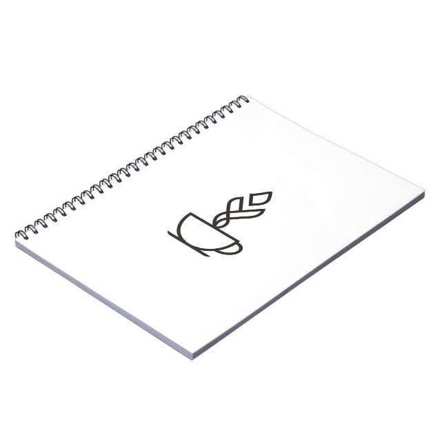 Minimalist Geometric Coffee Notebook Notizblock (Linke Seite)