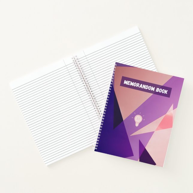 Minimalist geometric notebook notizbuch (Innenseite)