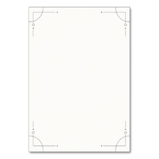 Minimalist Geometric Wedding Table Number Tischnummer
