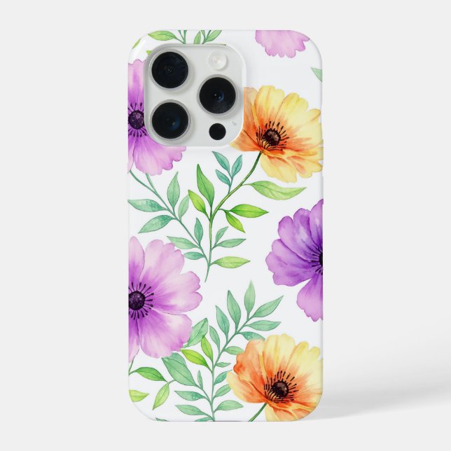 Minimalist iPhone 15 Pro Case  Hülle (Rückseite)