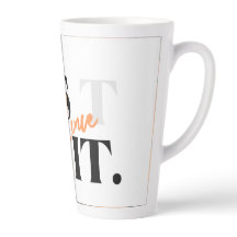 Minimalist Just Do It Silence Zitat Hoher Kaffeebe