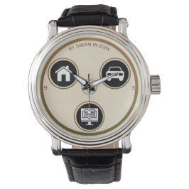 Minimalist Life Icons eWatch Armbanduhr