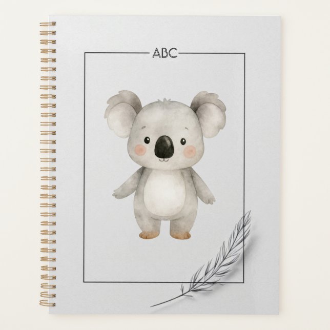 Minimalist Line Art Frame Planer (Vorderseite)