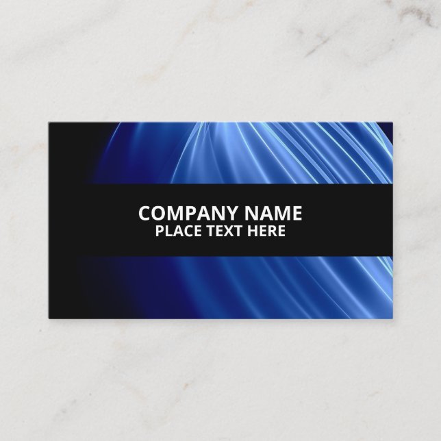 Minimalist Luxury Sleek Modern Business Cards Visitenkarte (Vorderseite)