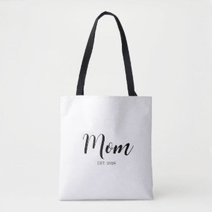 Minimalist Mama Meilenstein Fettschriftdesign