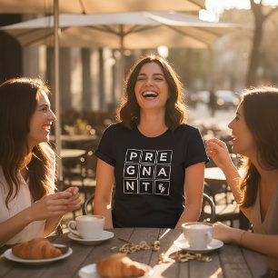 Minimalist Mama T-Shirt Einfache Mutterschaft Tri-Blend Shirt