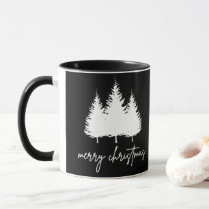 Minimalist Modern Christmas Tasse