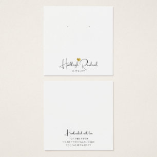 Minimalist monogramm Schmuckstücke