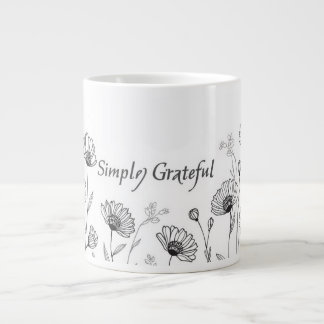 Minimalist Mother’s Day Modern Gift for Mom Jumbo-Tasse