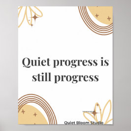 Minimalist Motivation Quote Poster