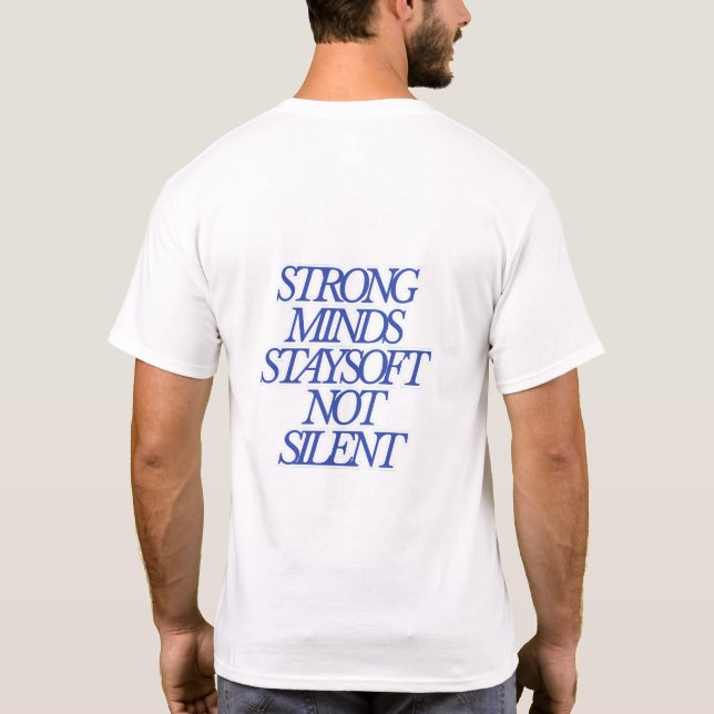 Minimalist Motivational Quote T-Shirt (Rückseite)