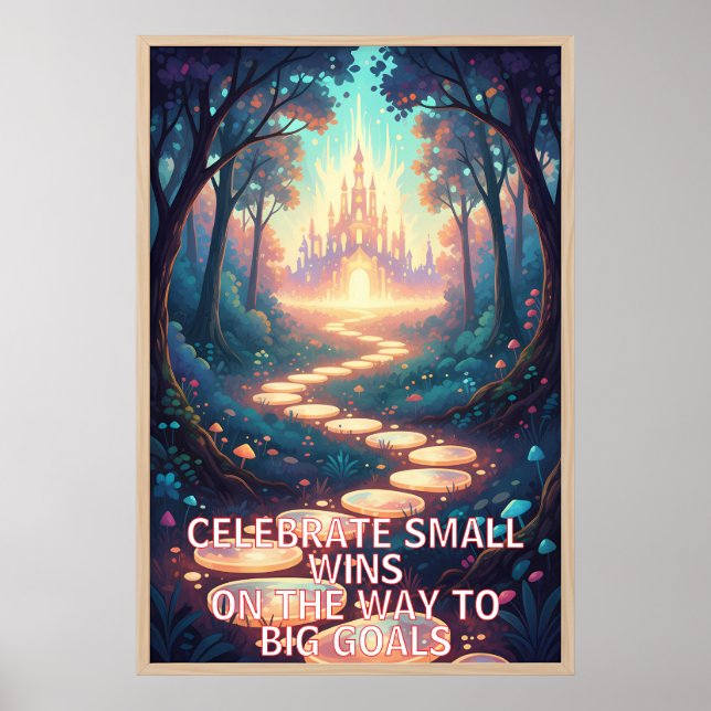 Minimalist Motivational Wall Art Print/Inspiration Poster (Vorne)