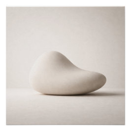 Minimalist Neutral Abstract Wall Art Poster