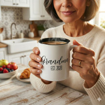 Minimalist Oma Established Black Script Text