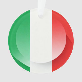 Minimalist Patriotic Ceramic Christmas Bauble Ornament