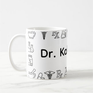 Minimalist Personalized Pharmacist Mug Kaffeetasse