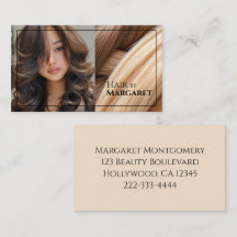 Minimalist Photo Luxury Hair Salon 