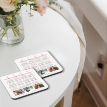 Minimalist Photo Yearly 2026 Calendar Keepsake 