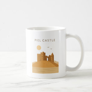 Minimalist Piel Castle Tasse – Historisches Gesche