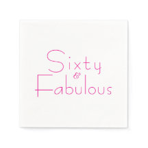 Minimalist Pink 60 & Fabulous 60th Birthday Party